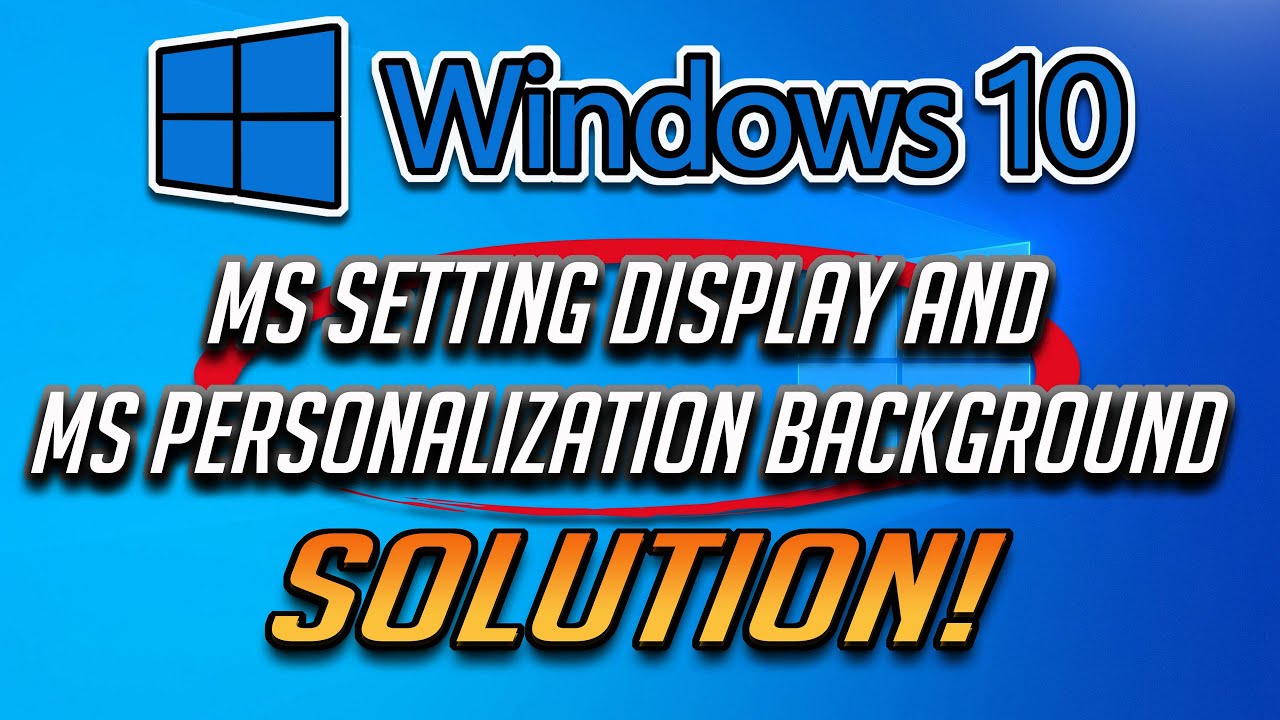 ms settings display windows 10