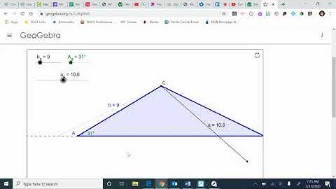 Law of Sines Video #3 (Ambiguous Case animation)