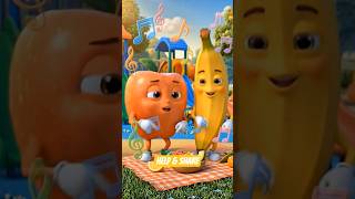 🍎🍌 Apple &amp; Banana are back with a fun learning song  share with friends &amp; spread kindness ❤️