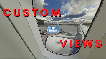 How To Set Custom Wing Views | MSFS2020