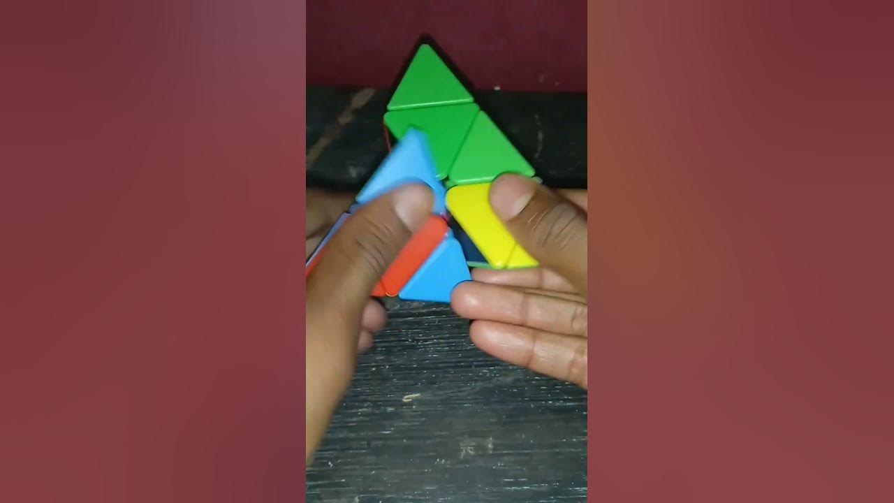 Pyramids Cube Solve Trick | How To Solve Pyramid Cube || - YouTube