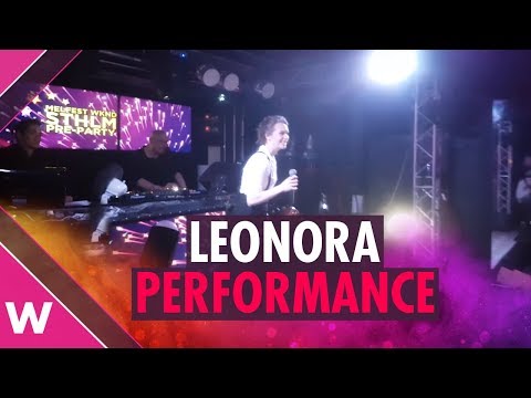 Leonora - "Love is Forever" (Denmark 2019) LIVE @ The MelFest Pre Party 2019