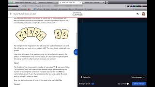 GCJ 1A with sleepy commentary screenshot 5