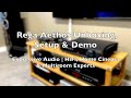 Rega aethos amplifier  unboxing setup  demo  expressive audio