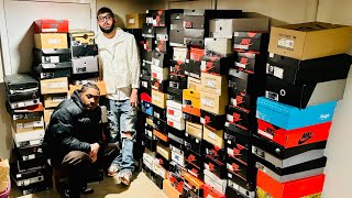 BUYING $130,000 WORTH OF SNEAKERS FROM A MILLIONAIRE!!!