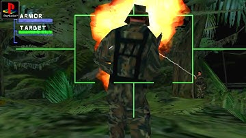 Syphon Filter 3 - Gameplay PSX / PS1 / PS One / HD 720P (Epsxe)