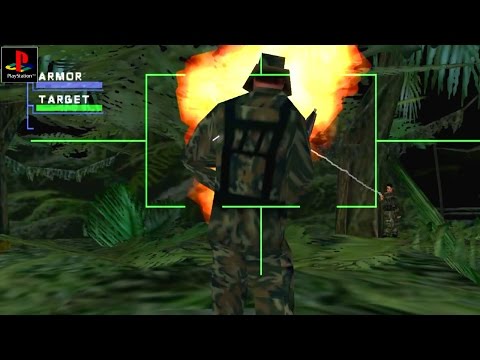 Syphon Filter 3 - Gameplay PSX / PS1 / PS One / HD 720P (Epsxe) 