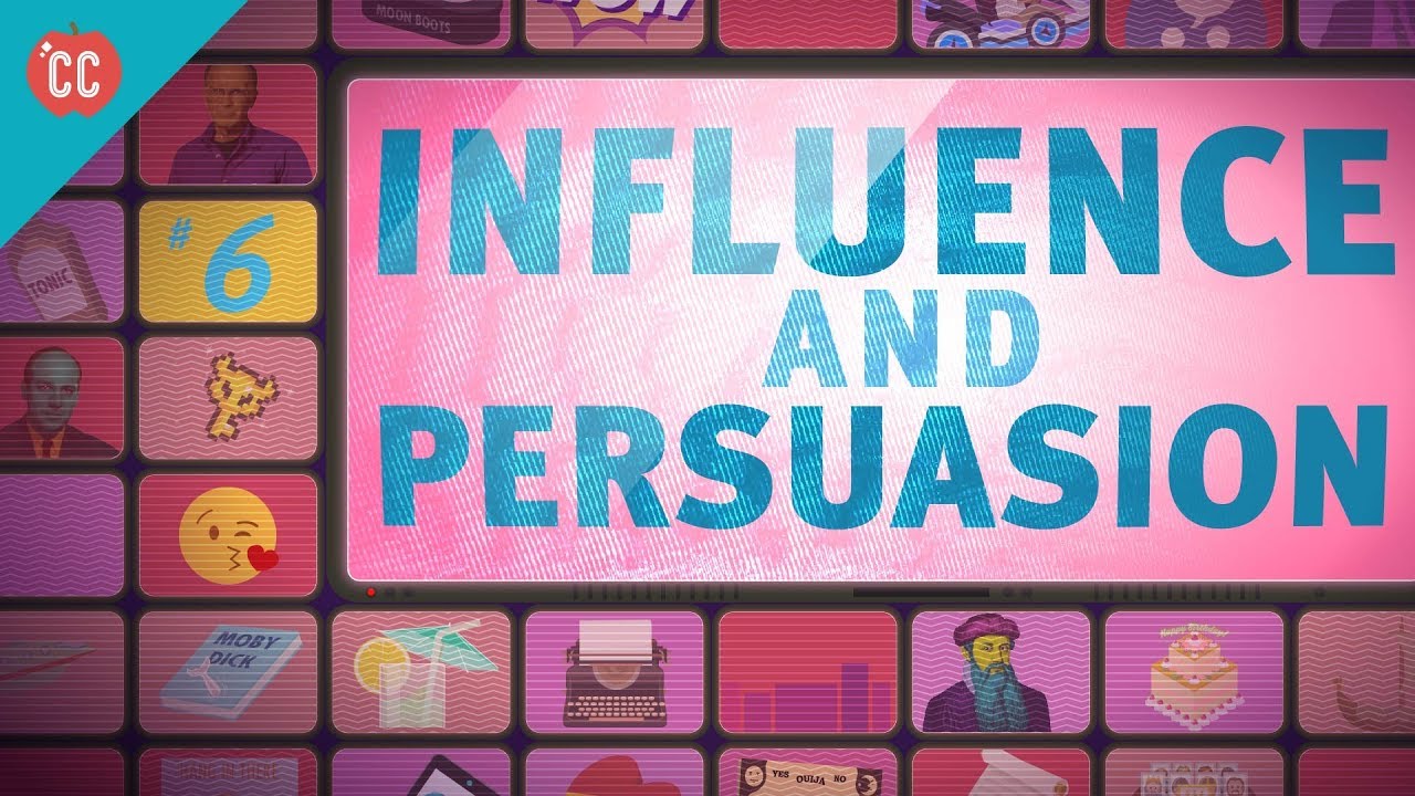 ⁣Influence & Persuasion: Crash Course Media Literacy #6