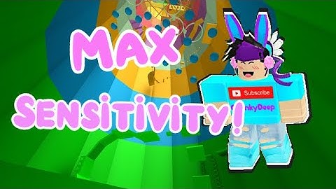 MAX SENSITIVITY CHALLENGE l Tower of Hell Roblox