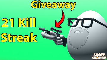 Buck Rogers Giveaway + 21 Kill Streak! | Shell Shockers