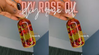ENTREPRENEUR LIFE 4: MAKING MY ROSE FACIAL OIL || DIY ROSE OIL FOR SKIN