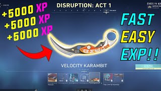 HOW TO EARN XP FAST IN VALORANT EPISODE 4! (UP TO 20K+ PER HOUR) *2022*
