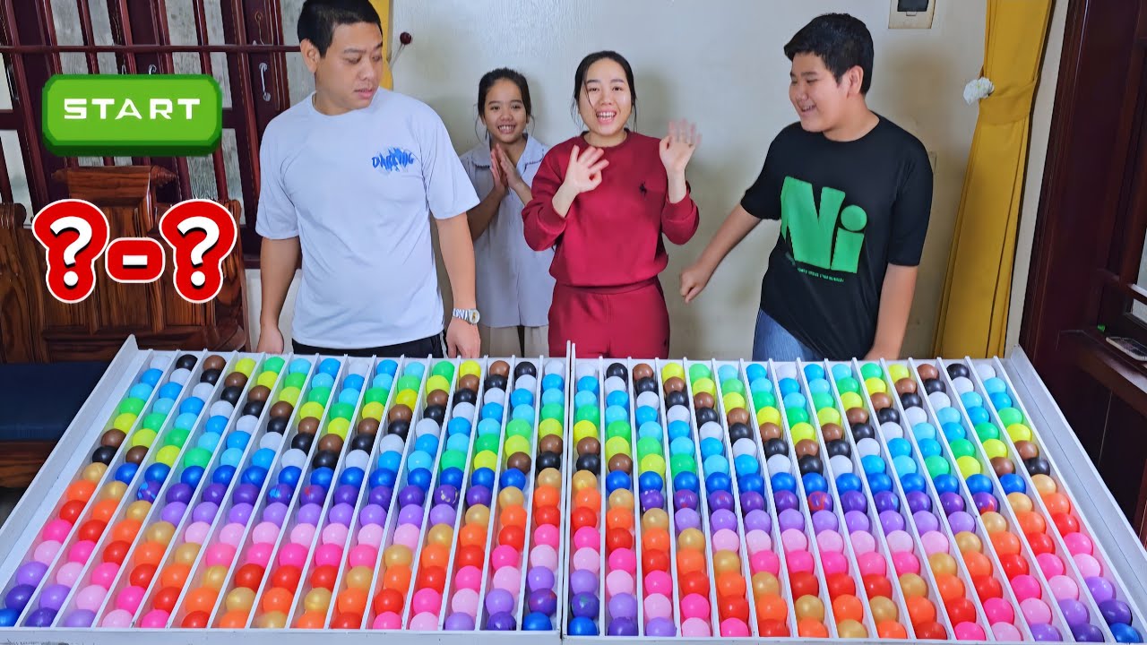 Веселая игра-тренировка для мозга «Сортировка мячей» ☆ уровень 42