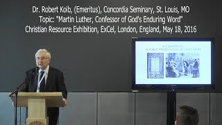 2016-05-18 - London ExCel - CRE - Dr. Robert Kolb, 