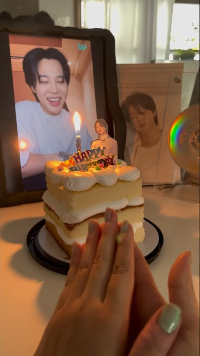 Happy Birthday to Jimin 🥹✨🎂 From Army 💜 Borahae! #jimin #bts #shorts