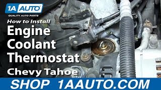 How To Replace Thermostat 95-99 Chevy Tahoe 5.7L