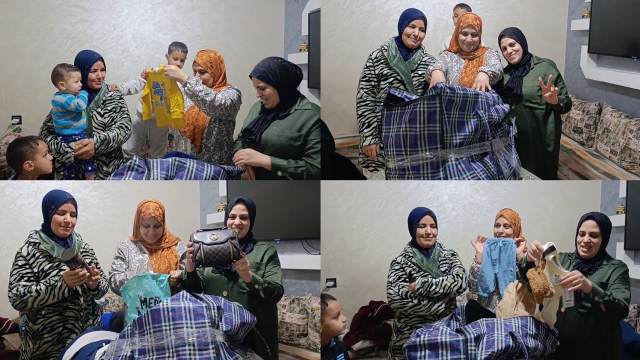  الهدية اللي جاتنا 🎁 فرحاتنا وفرحات وليداتنا وخلات الشي غضبان وشي فرحان🙏🙏🤲