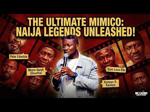 Nollywood Epic characters MimicoThis will take your mind back to Nolly wood