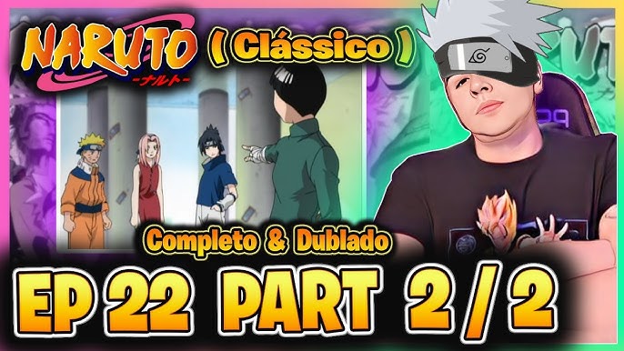 🍃O Exame Chunin (Naruto Clássico ep 24 parte 2/2) #react 