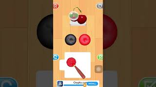 Coloring match Cherries Iphone Game App Store screenshot 1