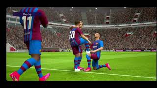 Efootball 2021 mobile | Barcelona vs Manchester United |Full Match|World Clubs Tour|Android Gameplay