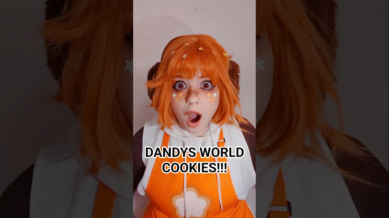 DANDY'S WORLD COOKIES!! which is your favourite? #dandysworld #cosplay #roblox #baking #fyp