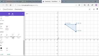 Introduction to GeoGebra Geometry Transformation Tool