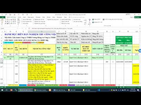 Video Trình bày tên Lấy mẫu thí nghiệm trong Nhật ký và Biên... - youtube