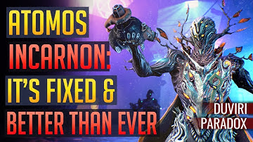Warframe | ATOMOS INCARNON: Don’t Build It Wrong! | Duviri Paradox