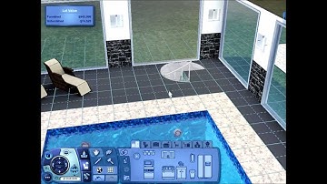 Sims 3 - Underground Pool House