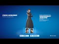 How To Get Wednesday Addams Skin for FREE In Fortnite! (Unlocked LEGO Wednesday Addams Style)