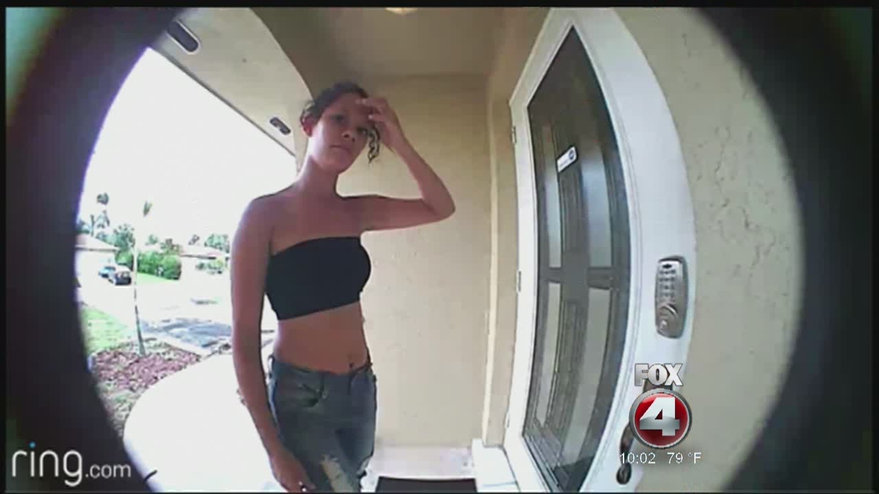 Tube Top Burglar Caught On Camera In Florida Youtube