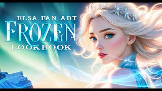 Elsa Fan Art: The Snow Queen Reimagined | Ai Art 38