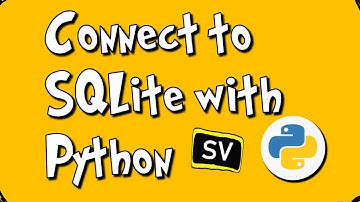 Connect to SQLite with Python - SV