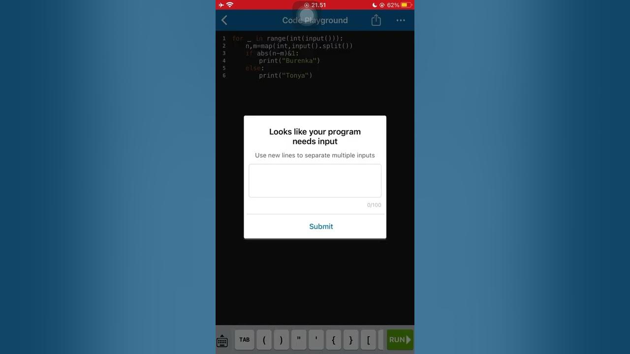 Codeforces Round 804 Chip Game Python YouTube