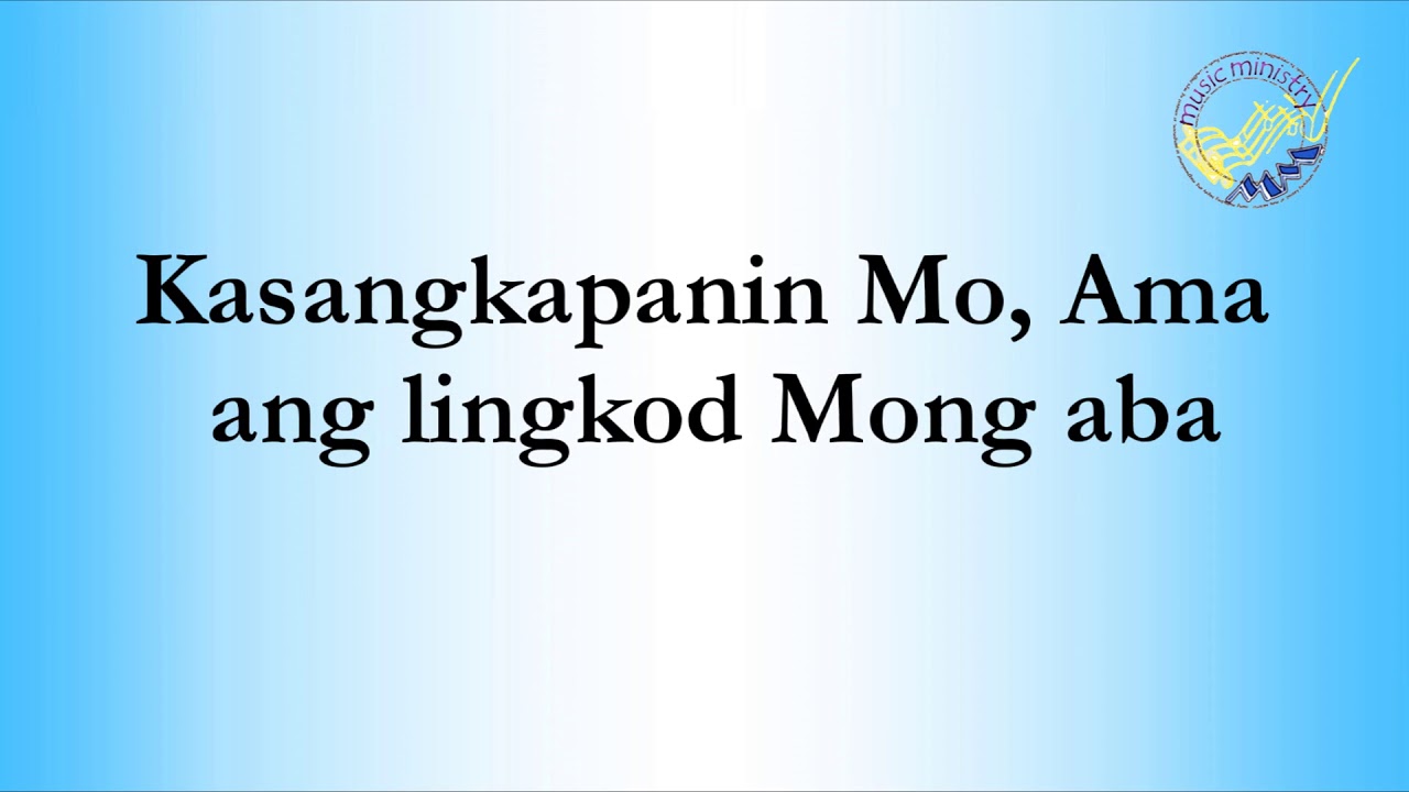 Kasangkapanin Mo, Choir Version Solemn