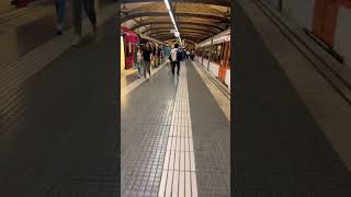 🇪🇸 Plaza de Catalunya FGC #shorts 1,118 #shortvideo #shortsvideo #fgc #train #trending #yt