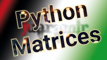 Programación en Python: Estructuras de Datos - Introducción a las Matrices