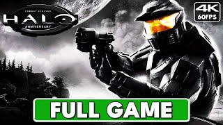 Halo Combat Evolved Anniversary  - Full Gameplay Walkthrough (4K 60FPS -  NO COMMENTARY)