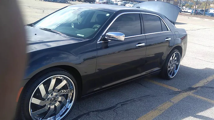 Custom Chrysler 300C with JL Audio Set Up And 22 R...