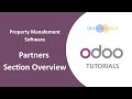 Efficient Property Management with Odoo: Partners Section Overview | Property Management Software