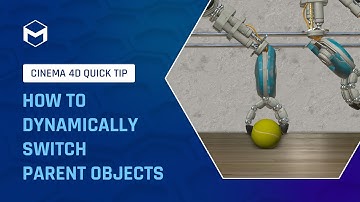 #C4DQuickTip 73: How to dynamically switch parent objects in Cinema 4D