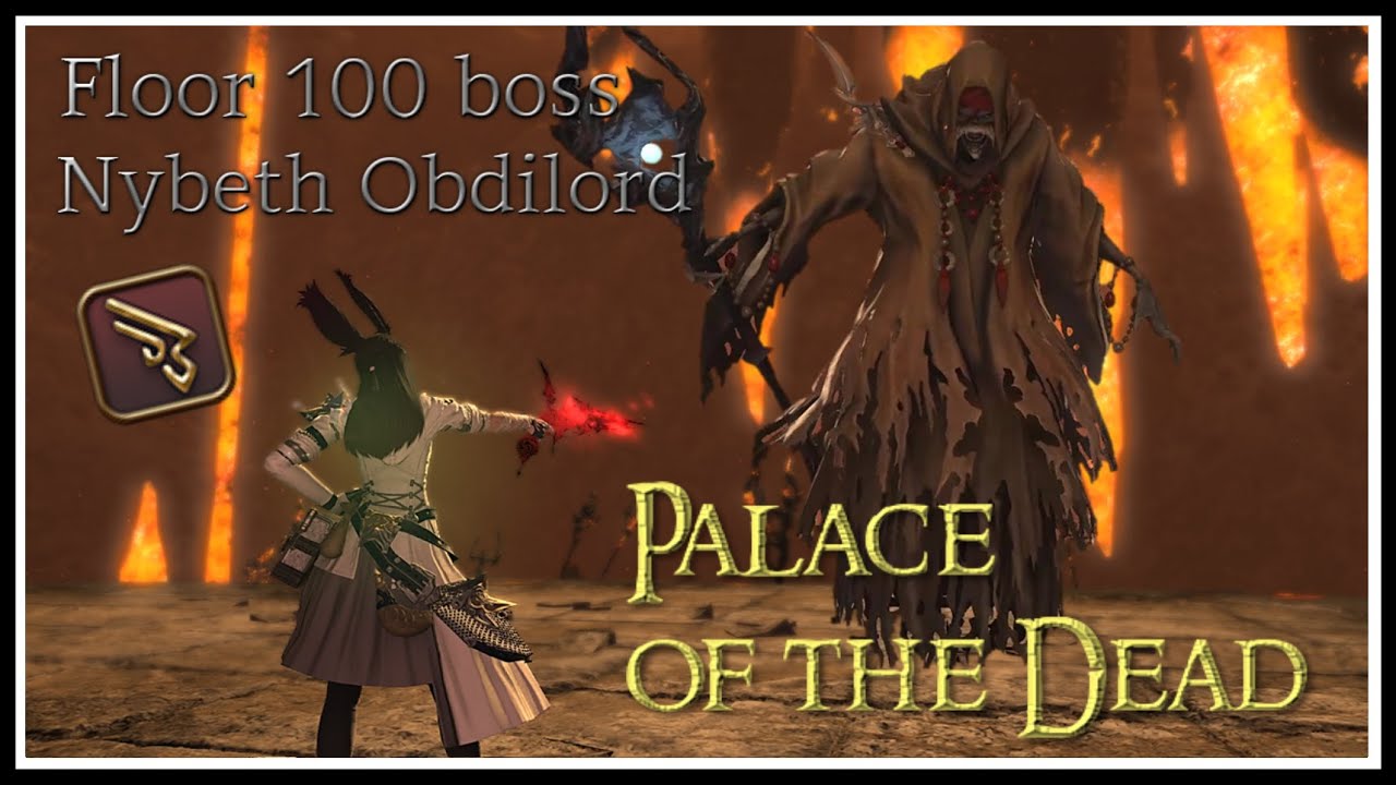 Palace of the Dead Floor 100 boss Nybeth Obdilord Solo (MCH POV