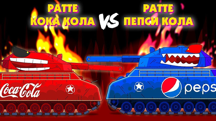 Tank Cartoon #08: Coca Cola Tank Vs. Pepsi Cola Tank - Tank Battle | Cartoon about Tanks