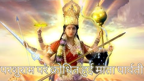 Mata Parvati Angry On Parshuram//जब परशुराम ने चलाय गणेश पर अपना फरशु #mahadev