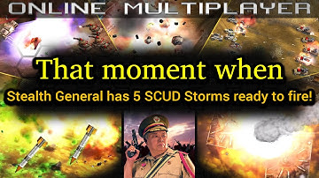 An unkillable Stealth General (Inf match) | C&C Generals Zero Hour