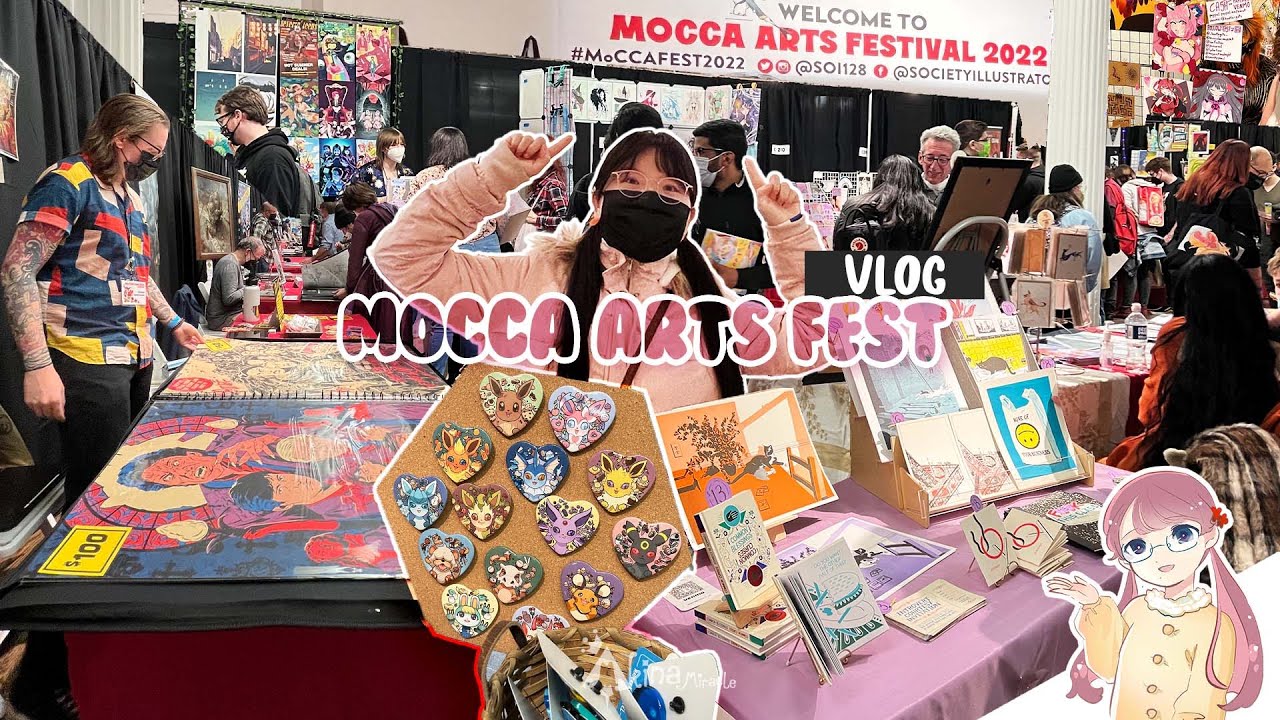 Mocca Arts Fest 2022 & Tsurutontan Japanese Udon NYC Vlog YouTube