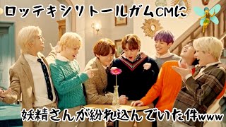 【BTS】ロッテキシリトールガムCMに妖精さん