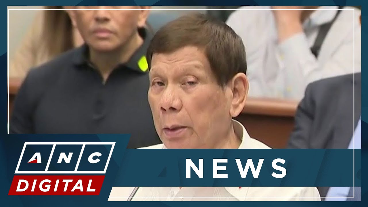 Duterte to House quad committee lawmakers: Do not scare me with threats of contempt of court | ANC
