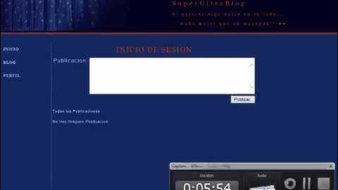 Blog MySQL Y Dreamweaver